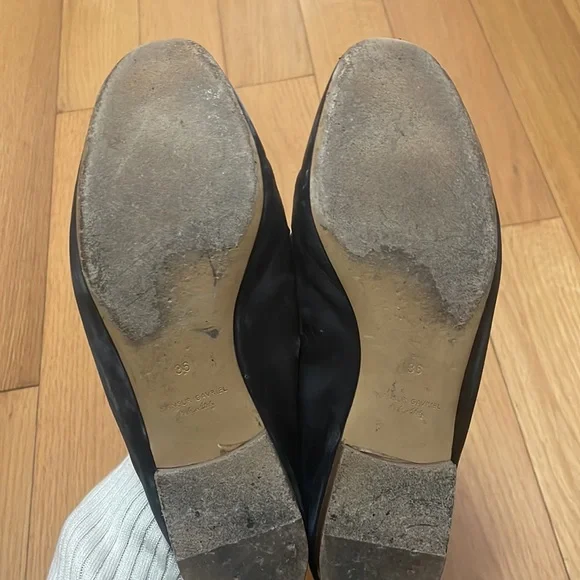 Black mansur gavriel classic loafers size 6 or 36 - Picture 4 of 5